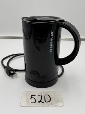 Starbucks Electric Milk Frother SB-235 Black 500W Latte Cappuccino Coffee Maker